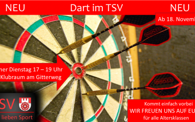 Neu: Dart bei TSV Liebenburg